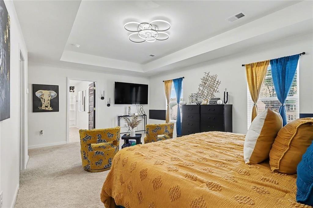 3732 Chevington Court Southeast Atlanta, GA 30354 - Photo 24 of 38 a bedroom with bed and window