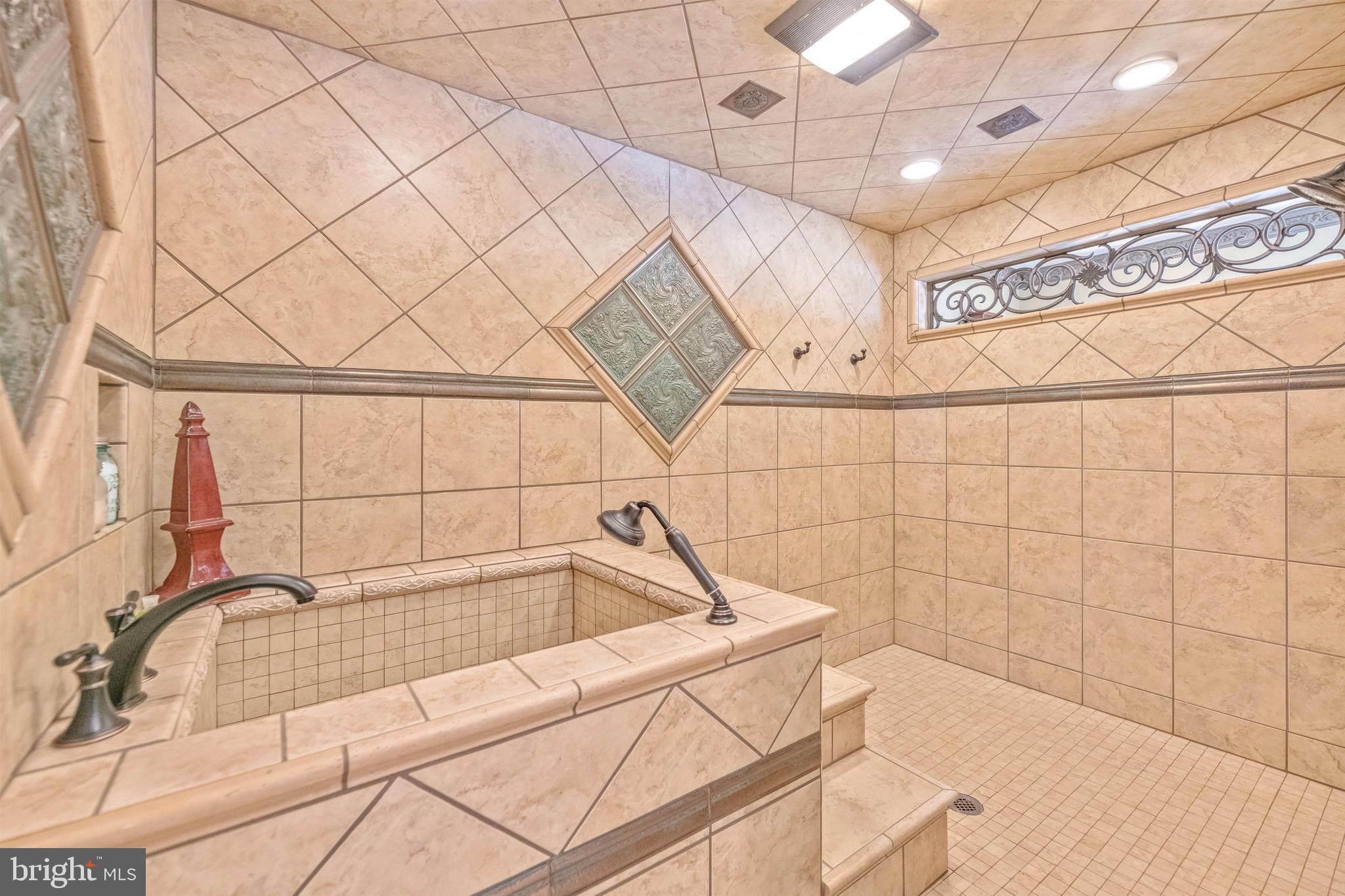 14109 Old Frederick Road Rocky Ridge, MD 21778 - Photo 63 of 124 Primary Bath/ Roman Bath and walk in shower