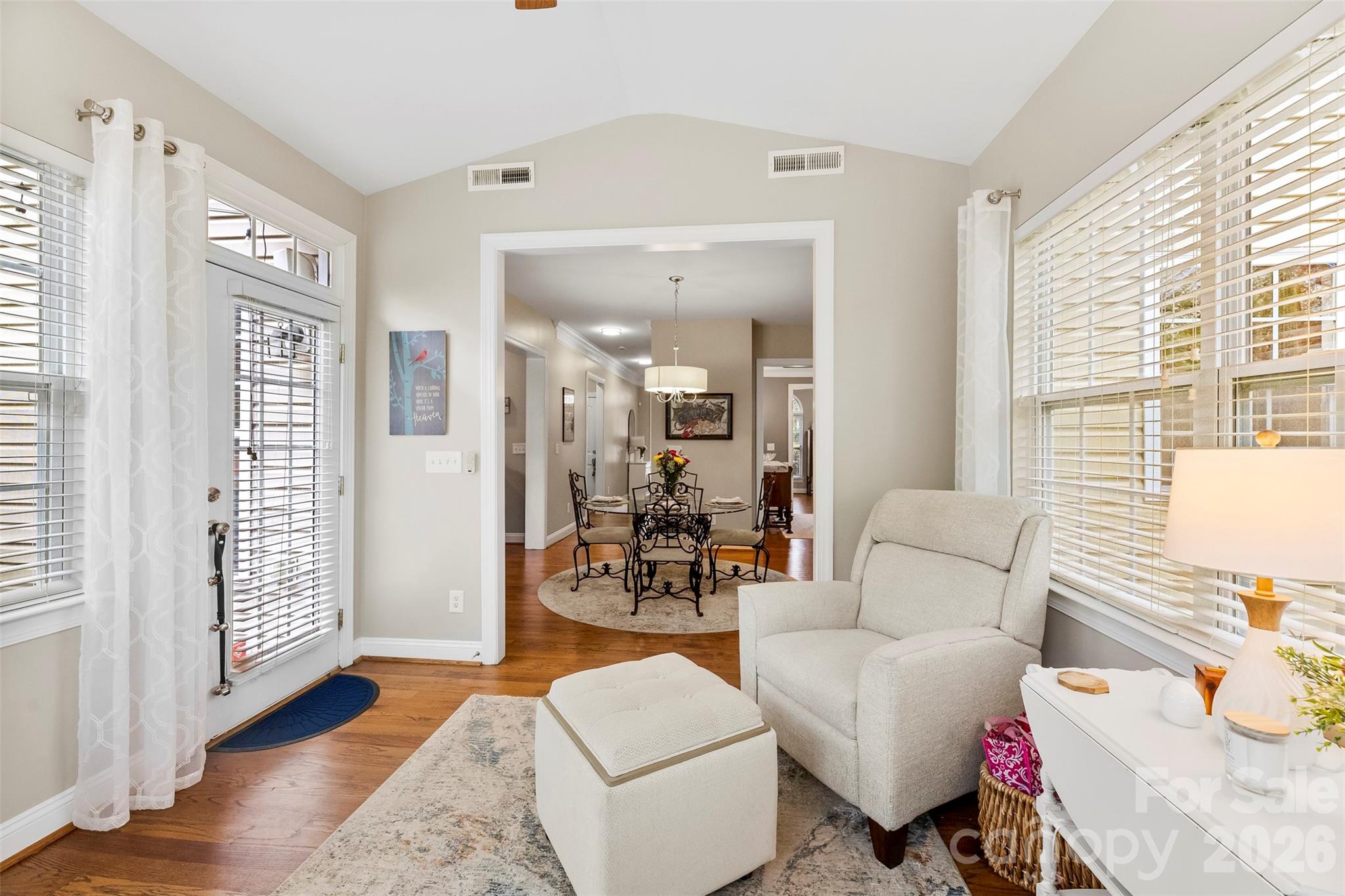 7574 Manakin Place Fort Mill, SC 29707 - Photo 14 of 40 a living room with furniture and wooden floor