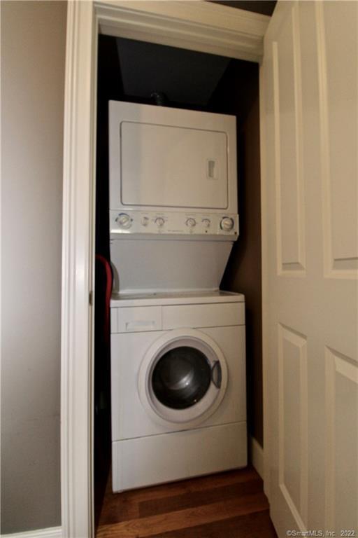109 Forest Street, Unit 5 Stamford, CT 06901 - Photo 17 of 21 a close up view of a washer and dryer