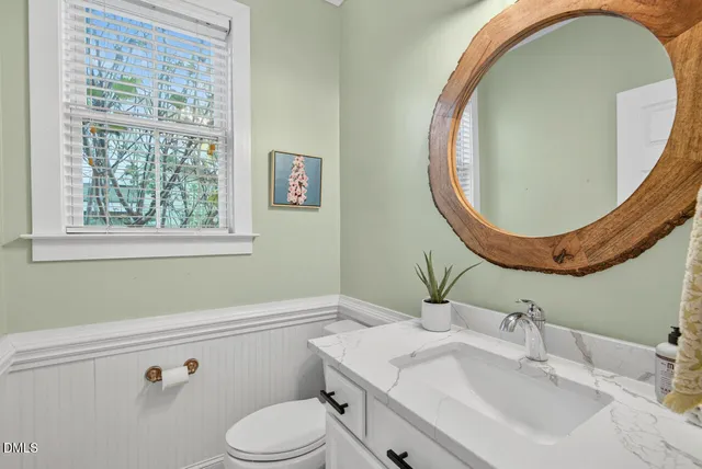 a view of a living room hardwood floor