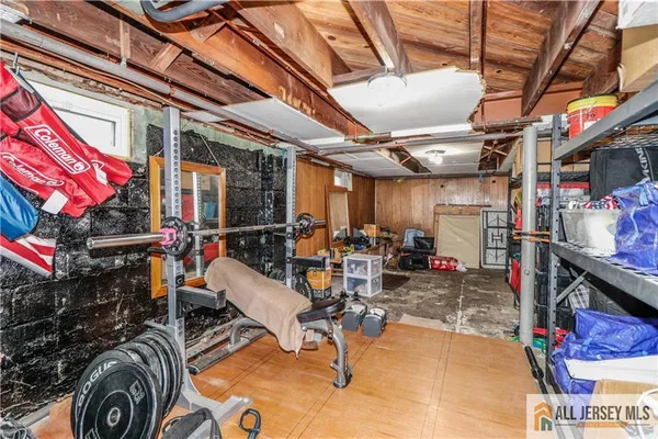 a view of storage and utility room