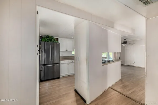 wooden floor in an empty room