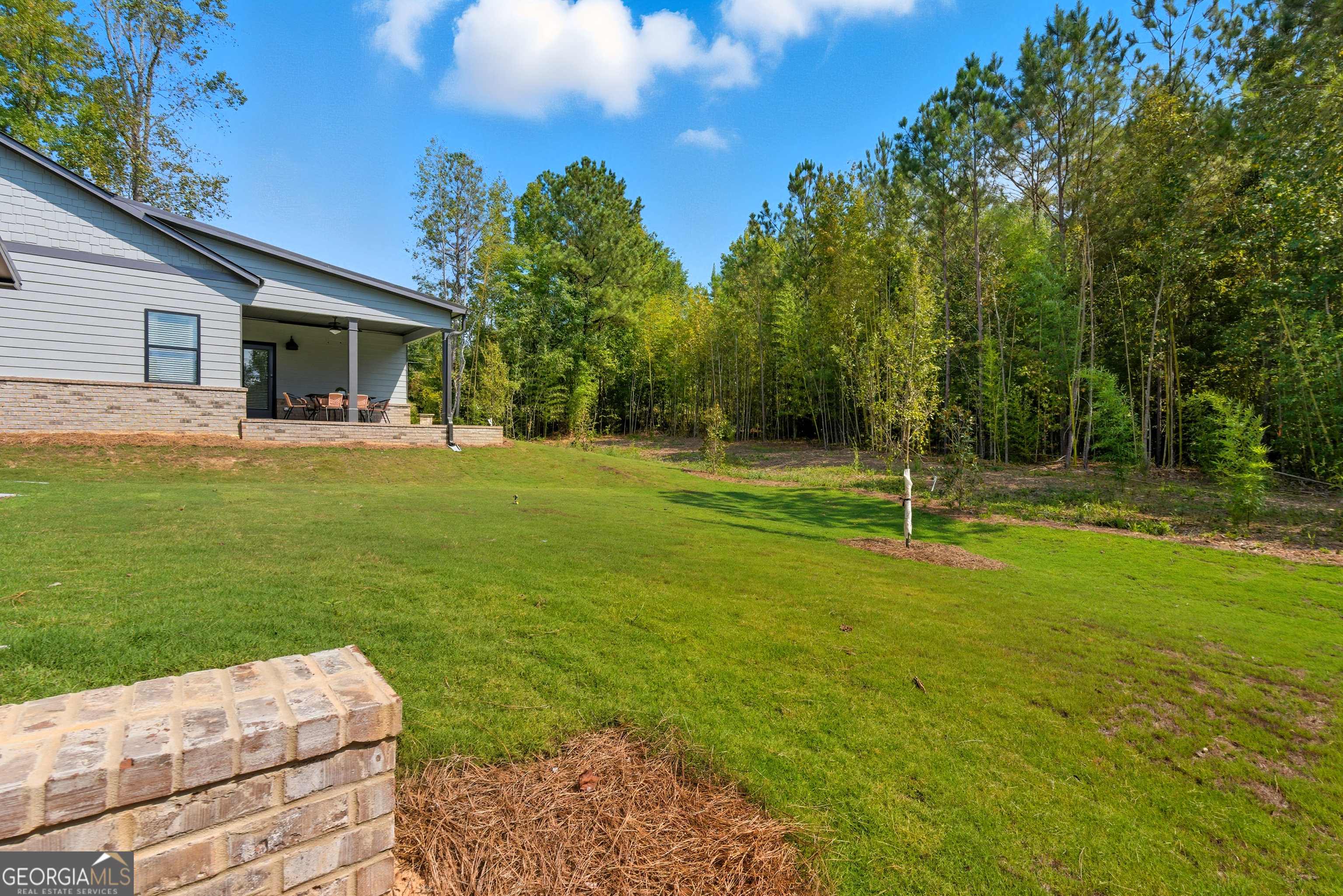 103 Everest Court Dallas, GA 30132 - Photo 11 of 35 a backyard of a house with table and chairs