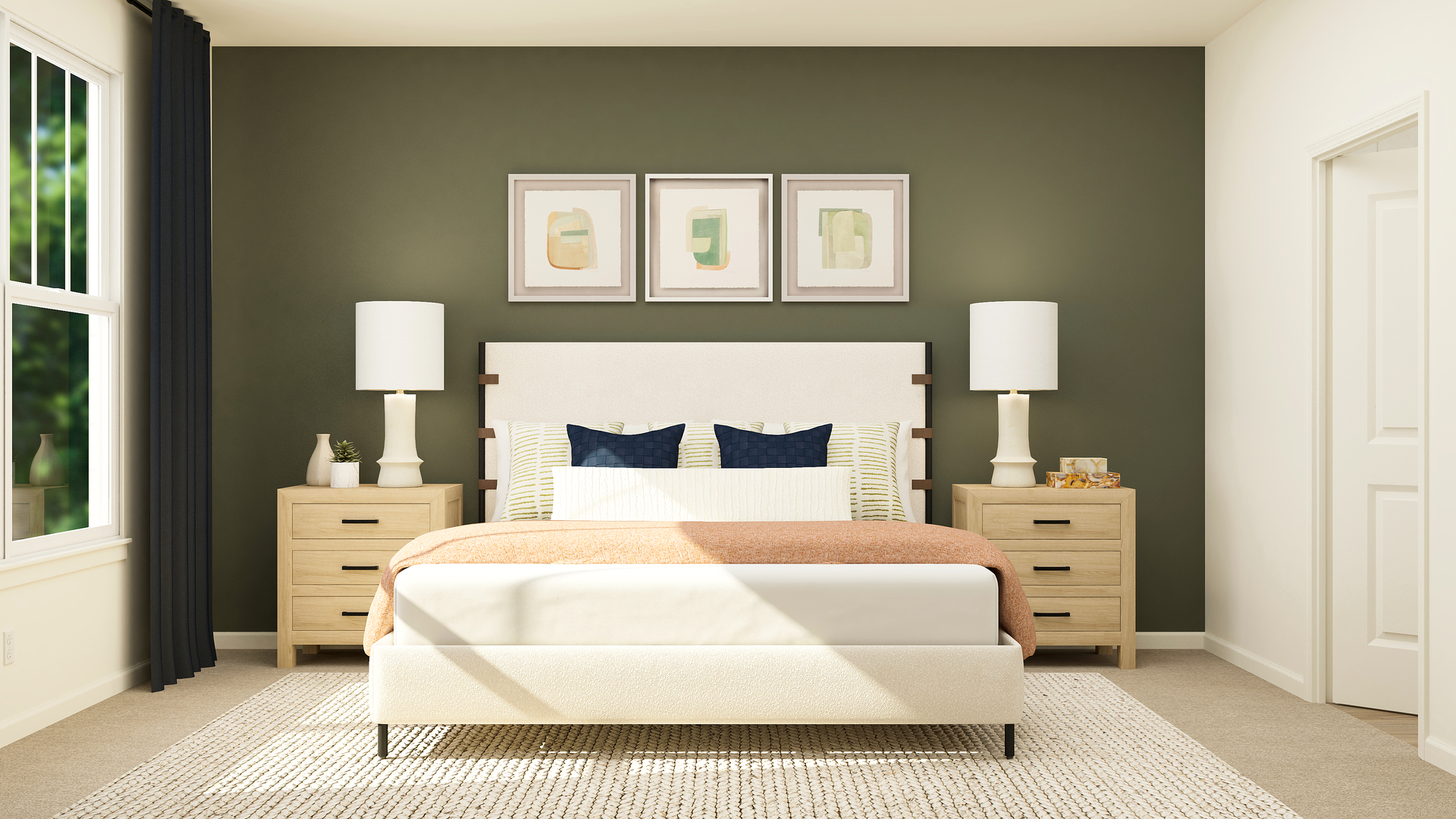 12235 Barcroft Circle Huntley, IL 60142 - Photo 12 of 20 a bedroom with a bed and a night stand