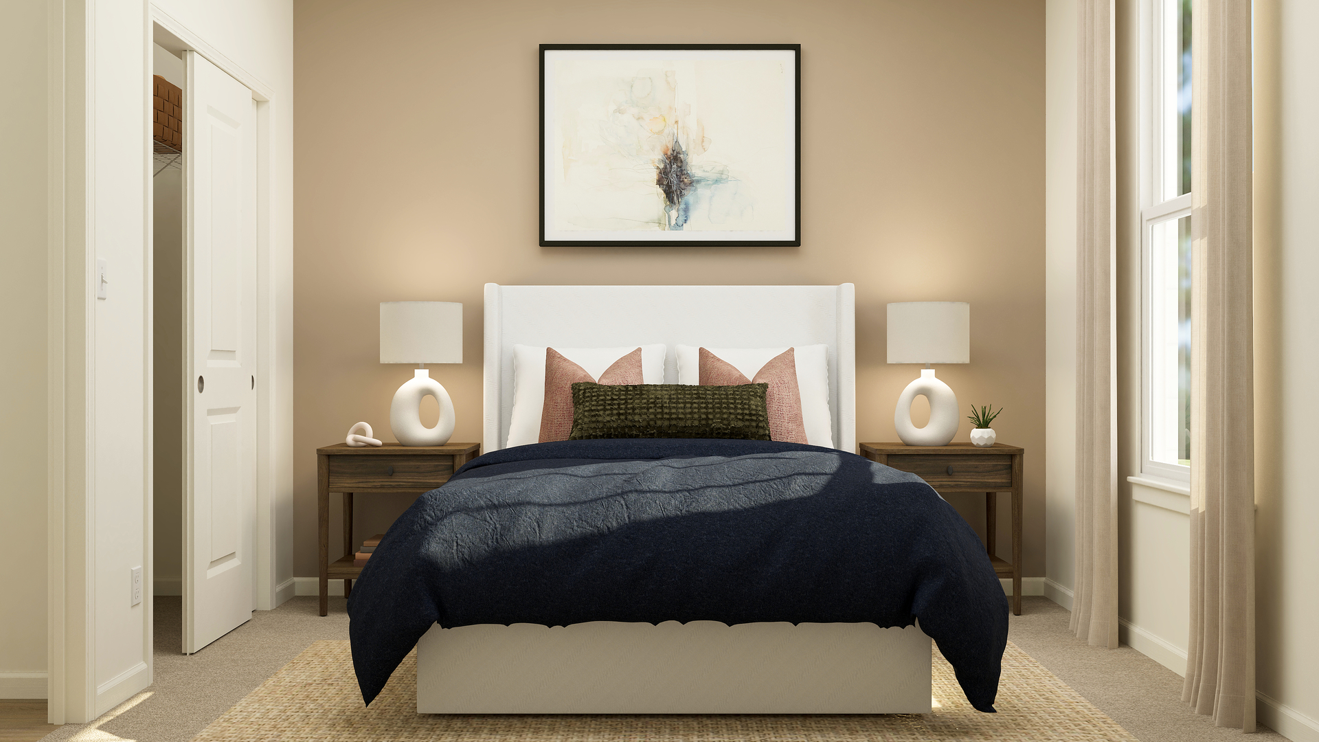 12235 Barcroft Circle Huntley, IL 60142 - Photo 3 of 20 a bedroom with a bed and wooden floor