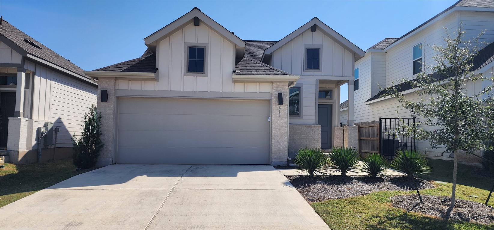 212 Los Olives Lane Georgetown, TX 78628 - Photo 1 of 35 a view of house with yard and green space