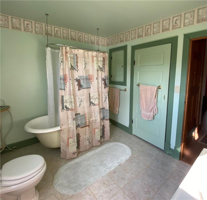202 Terrace Avenue Apollo, PA 15613 - Photo 22 of 25 Extra large bathroom with claw-foot tub and lots of storage