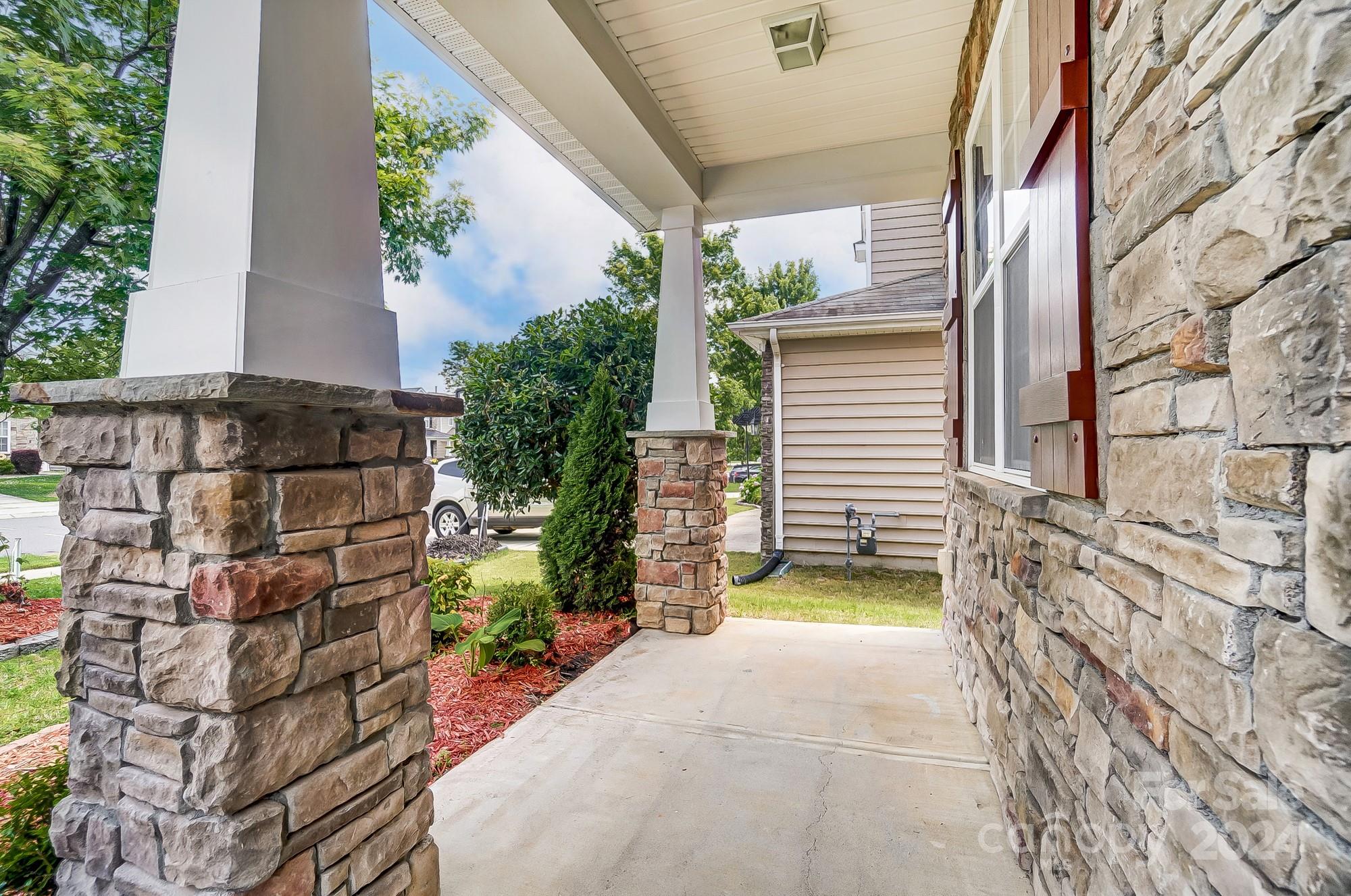 6514 Del Rio Road Charlotte, NC 28277 - Photo 3 of 42 a view of entrance gate of house and yard