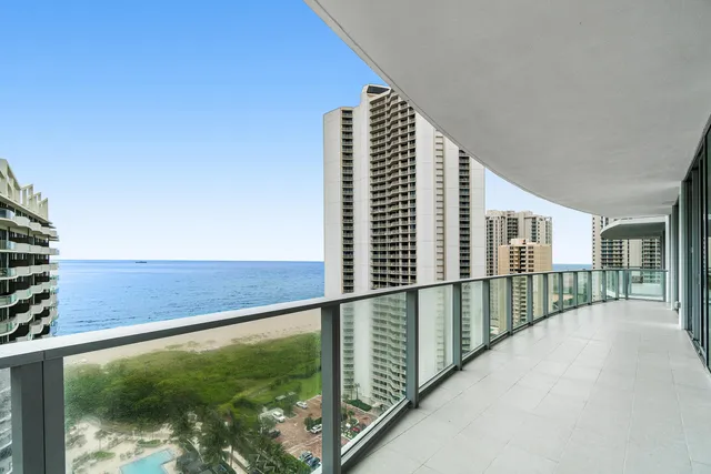 a view of balcony with outdoor space