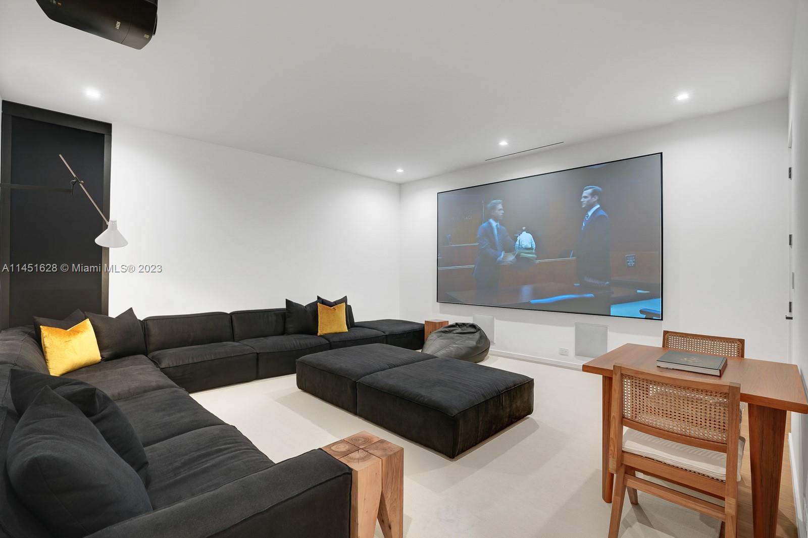 9261 School House Road Coral Gables, FL 33156 - Photo 39 of 65 a living room with furniture and a flat screen tv