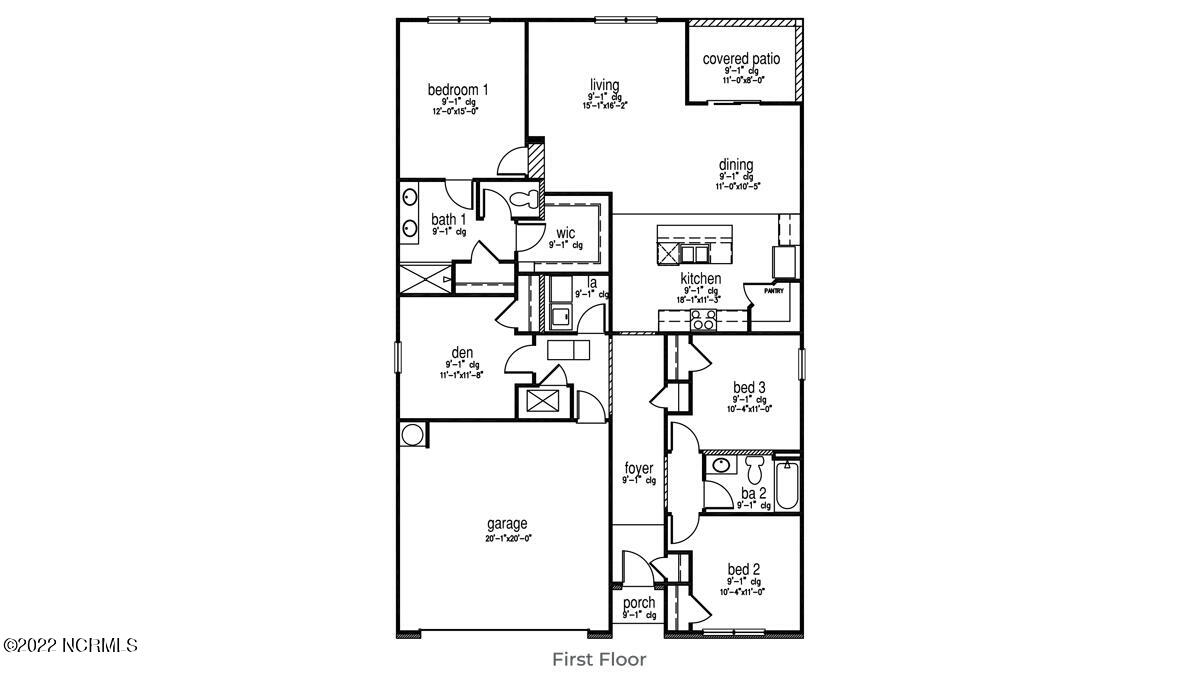 1128 Burled Oak Rdg Loop Southeast, Unit LOT 35 Bolivia, NC 28422 - Photo 27 of 27 Cali Floorplan