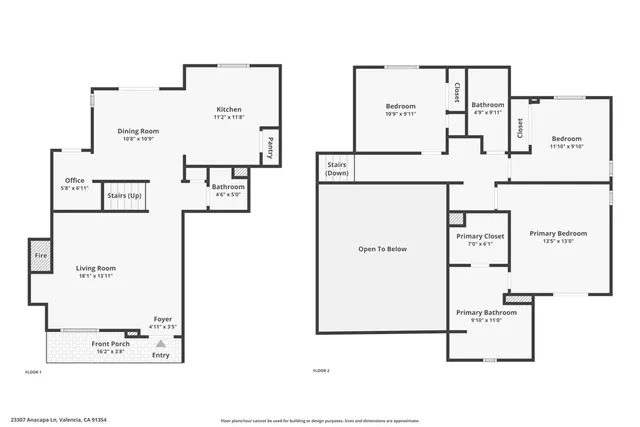 $849,000 | 23307 West Anacapa Lane, Valencia, CA 91354