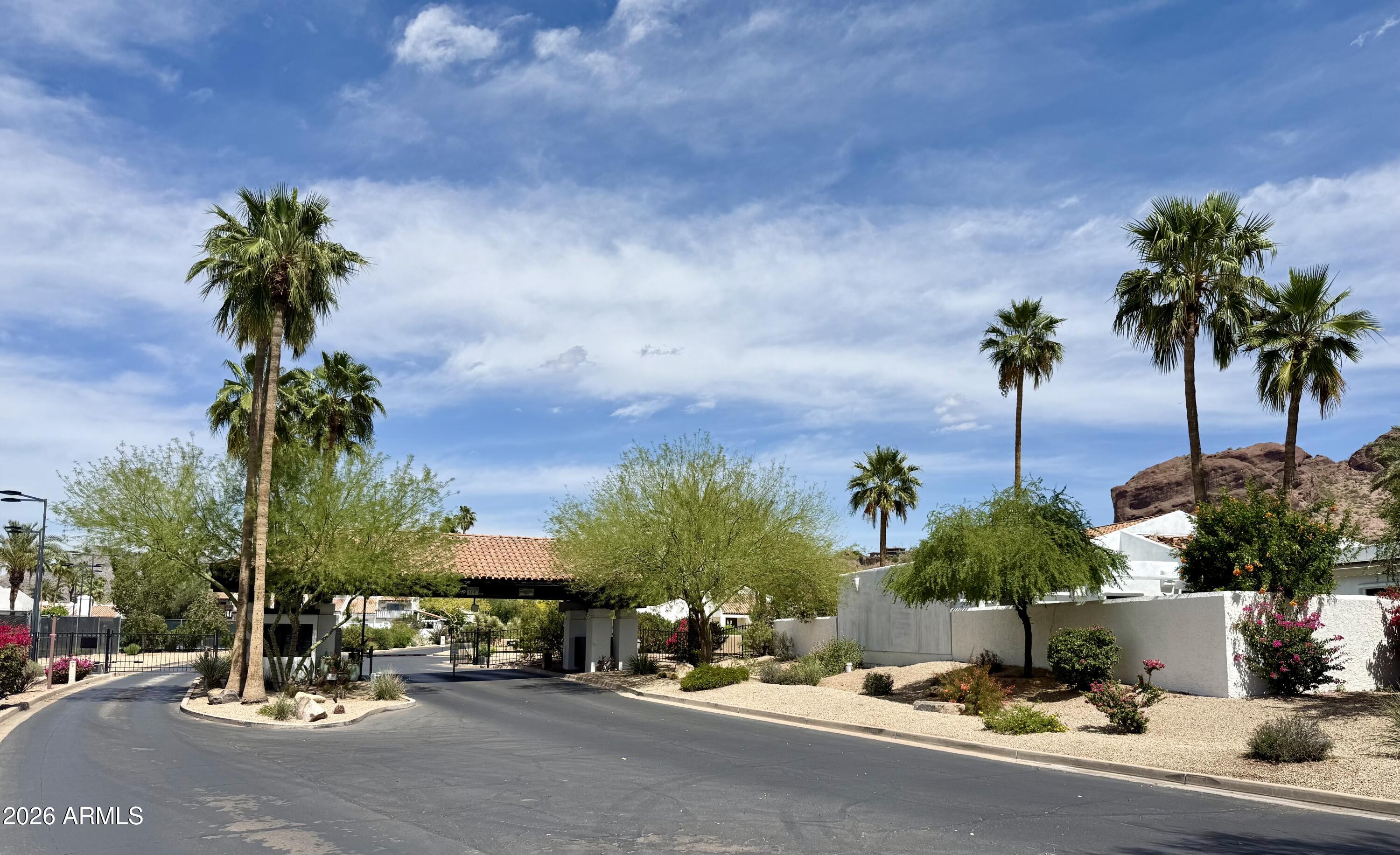 4438 East Camelback Road, Unit 145 Phoenix, AZ 85018 - Photo 5 of 15 Guard Gated Main Entry