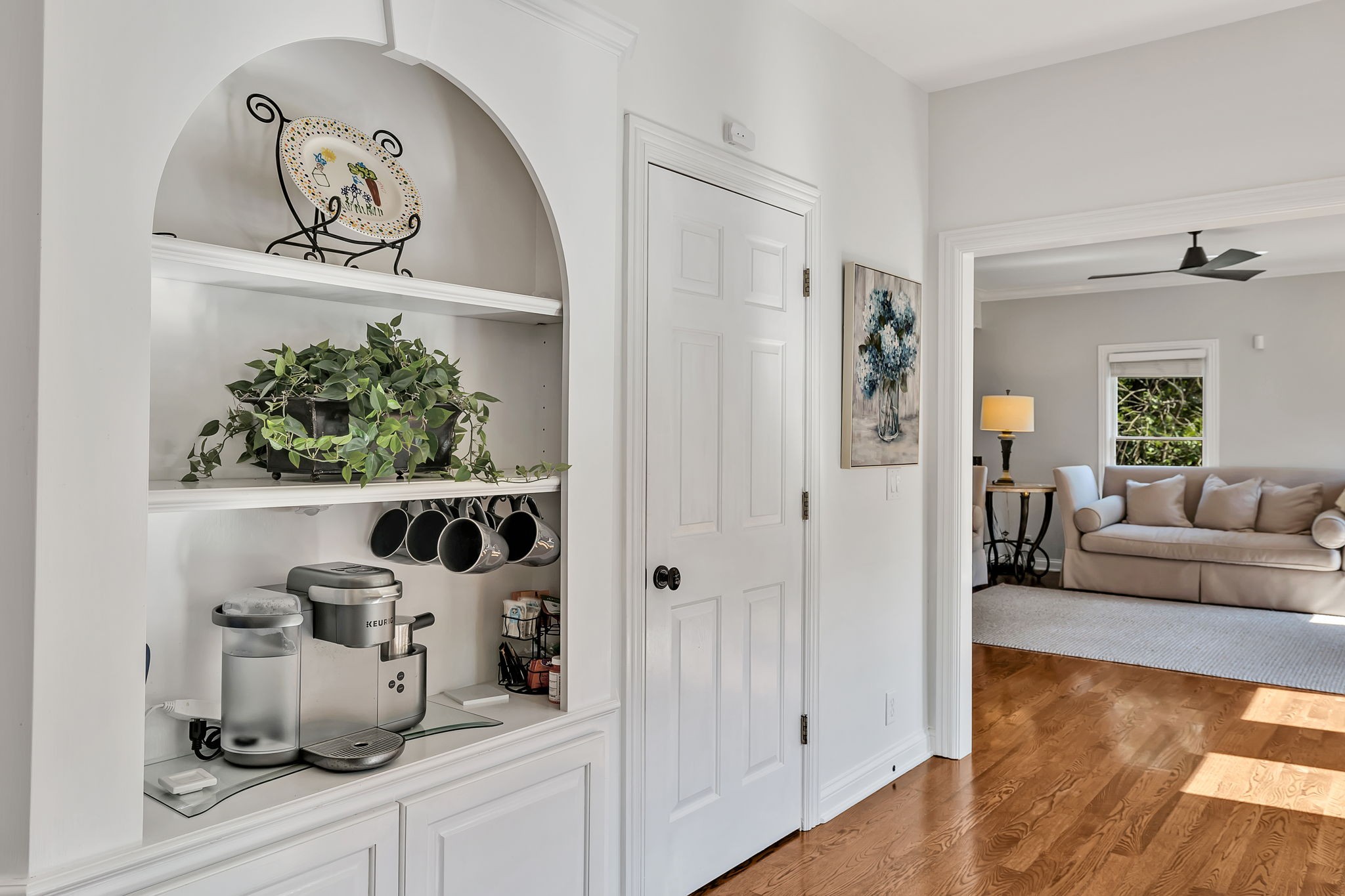 2829 Polo Club Road Nashville, TN 37221 - Photo 13 of 45 a living room with furniture and wooden floor