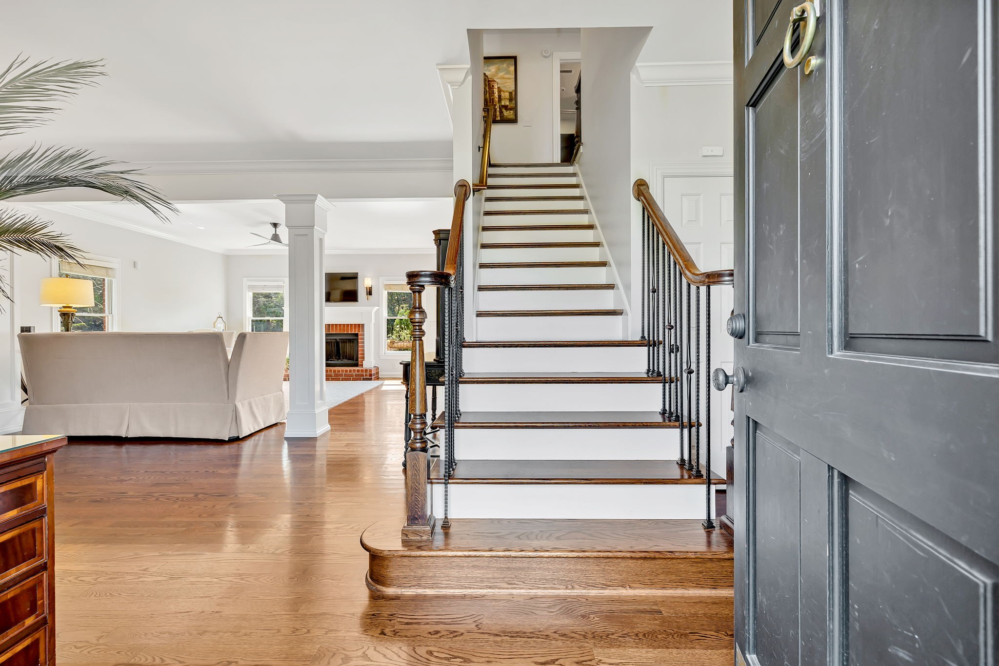 2829 Polo Club Road Nashville, TN 37221 - Photo 5 of 45 a view of entryway and hall with wooden floor