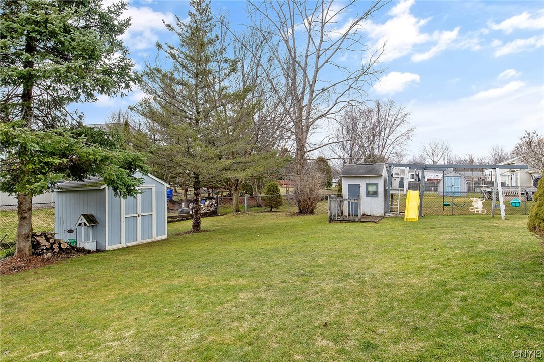 8185 Rizzo Drive Clay, NY 13041 - Photo 26 of 28 Fully fenced-in backyard.