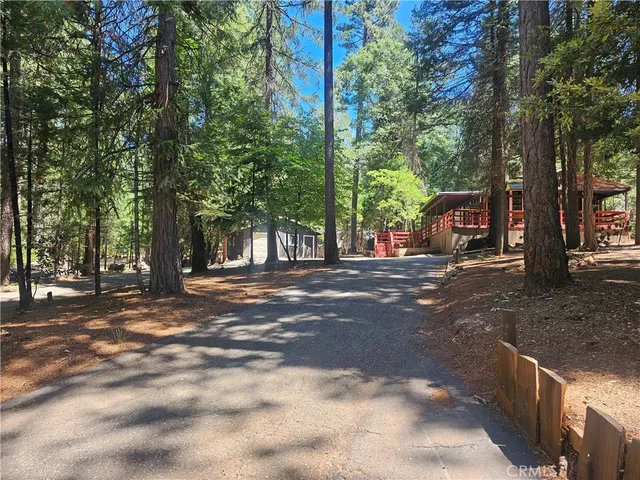 a view of street with trees