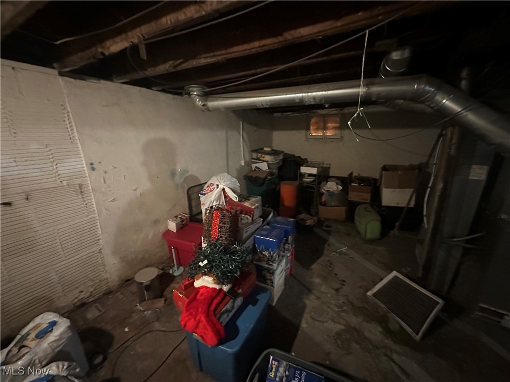 757 Noah Avenue Akron, OH 44320 - Photo 16 of 16 View of unfinished basement