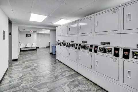 a view of a storage & utility room