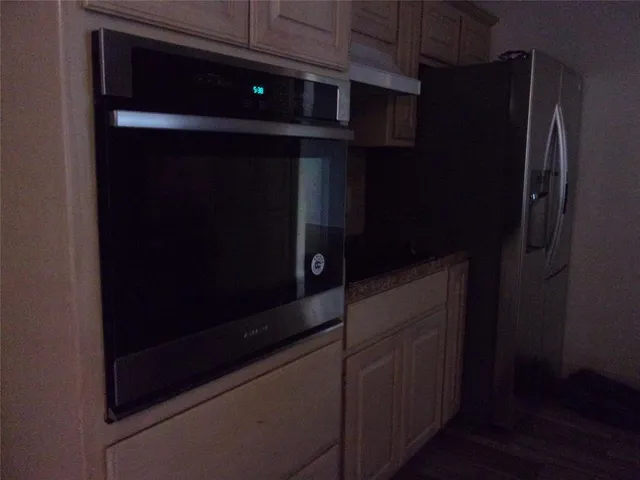 a close view of walk in closet