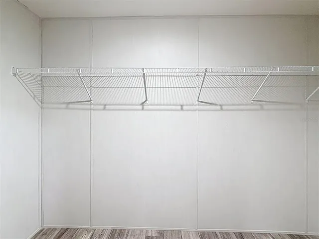 a view of a rack on the wall