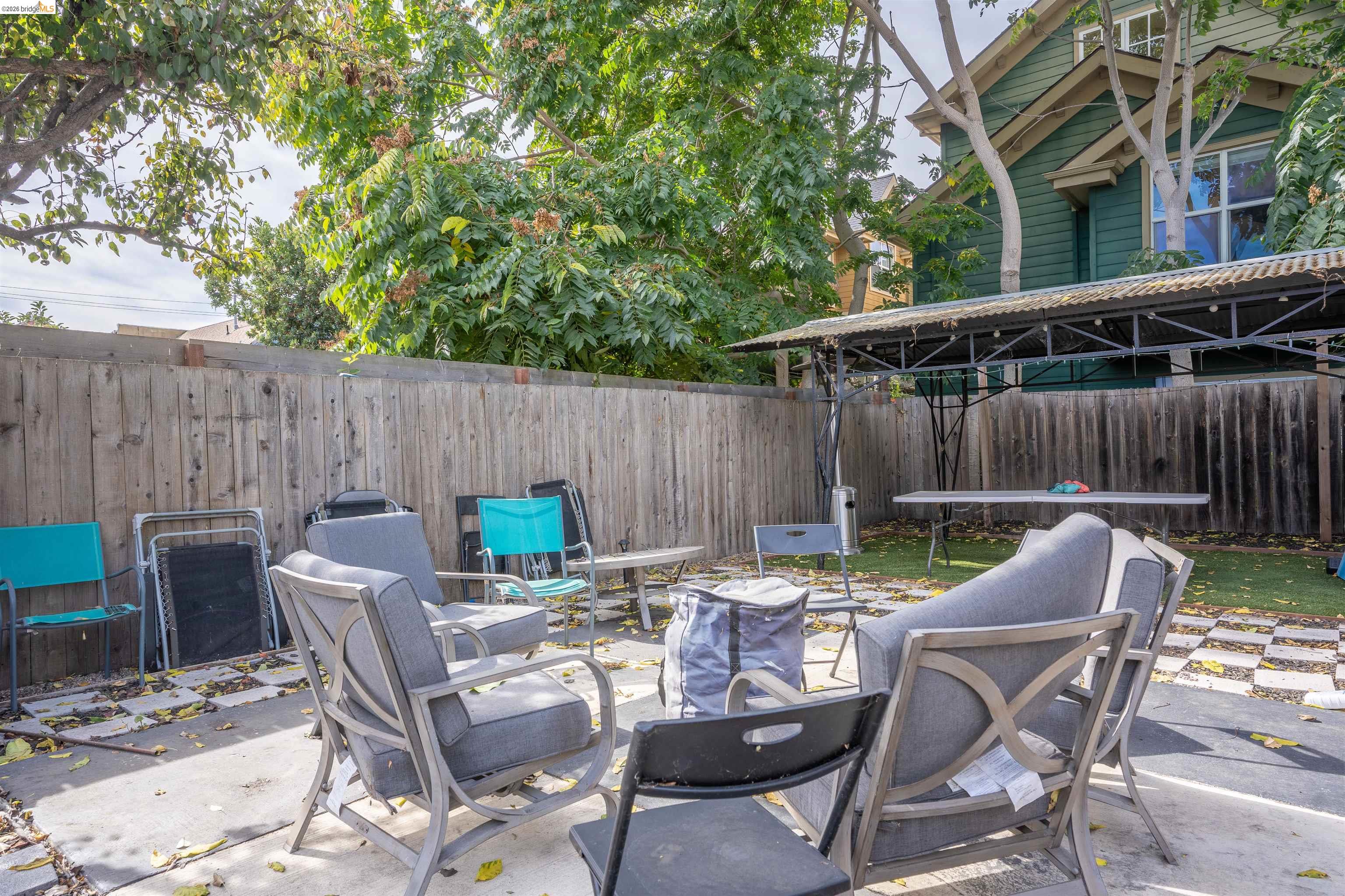 527 Chester Street Oakland, CA 94607 - Photo 21 of 47 Fenced backyard featuring a patio