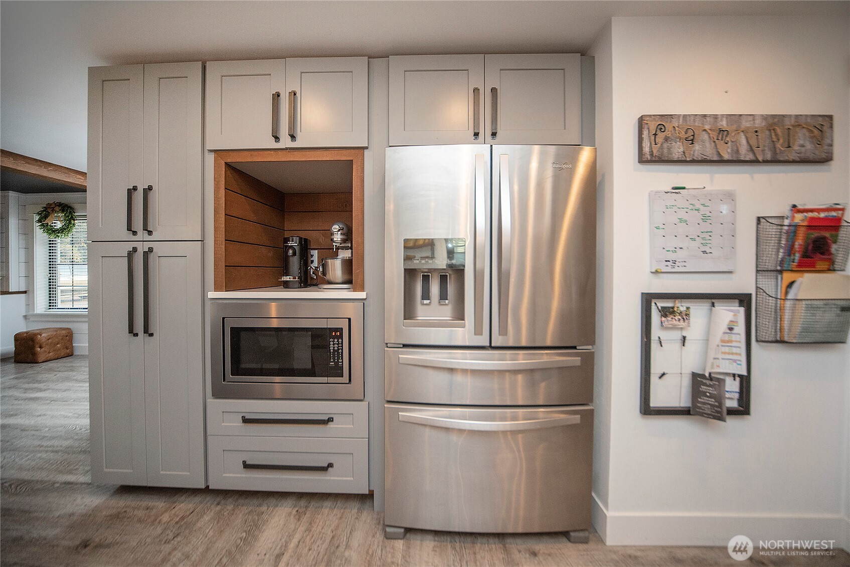 110 Brown Road Ellensburg, WA 98926 - Photo 8 of 40 a kitchen with stainless steel appliances a refrigerator and cabinets