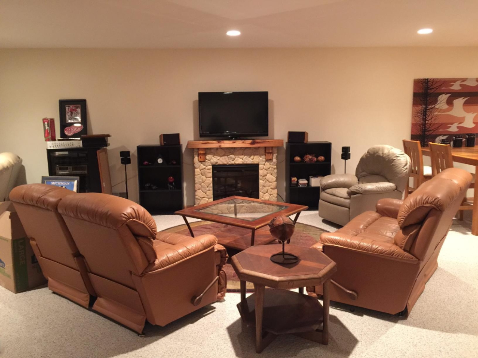 6337 Cheyenne Road Pentwater, MI 49449 - Photo 21 of 33 Lower level great room