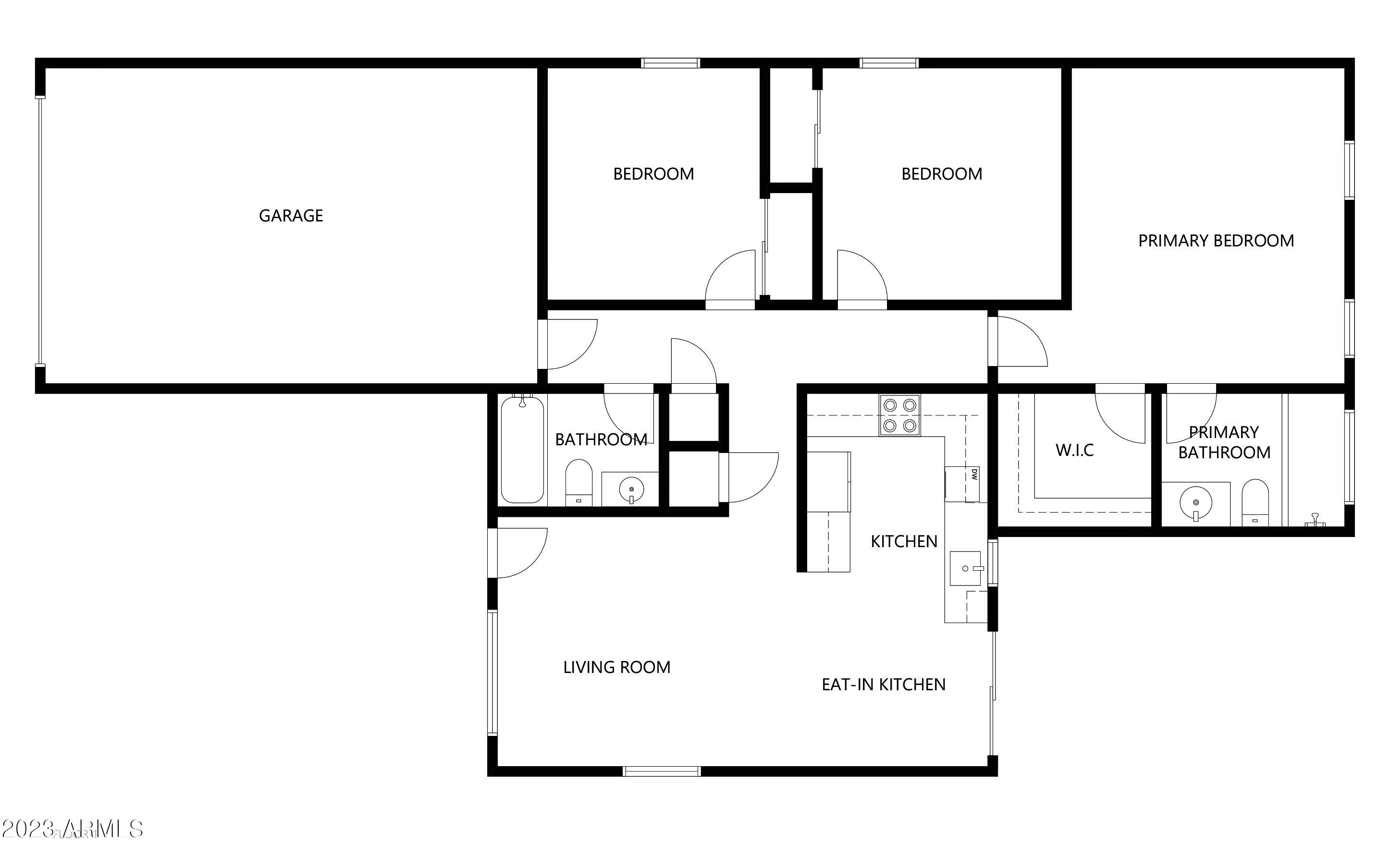 1750 East Sycamore Road Casa Grande, AZ 85122 - Photo 23 of 23 Floorplan