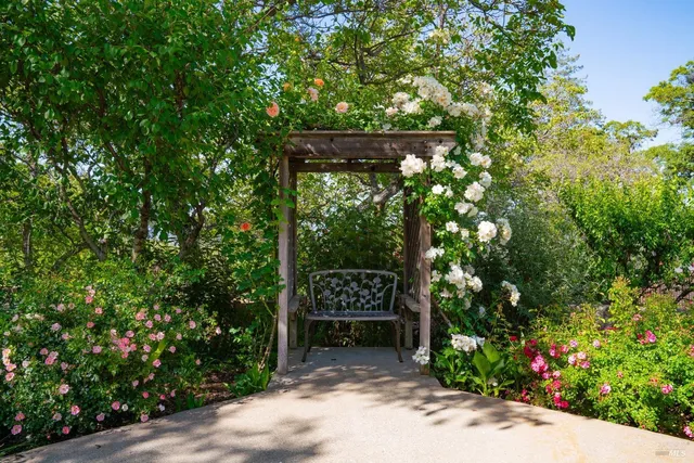 a view of a house with porch and wooden floor