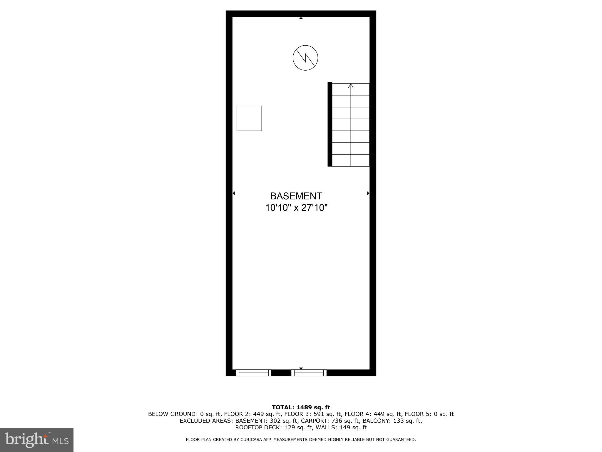 23 South Washington Street Baltimore, MD 21231 - Photo 39 of 57 a picture of a floor plan