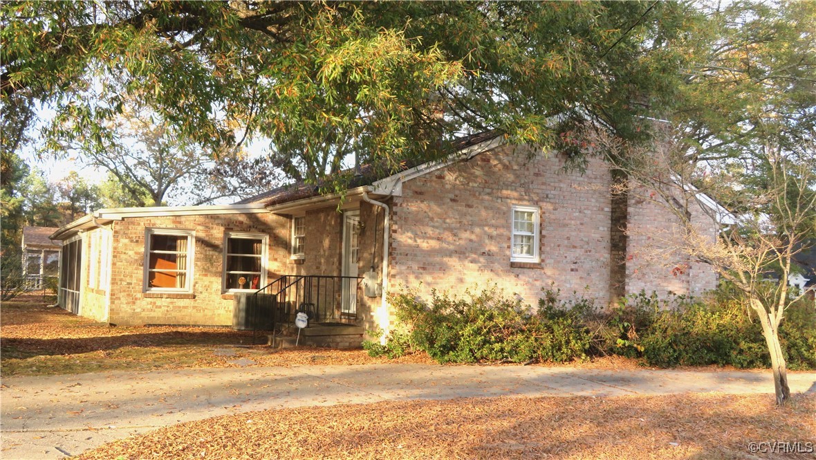 4612 Fairway Road Petersburg, VA 23803 - Photo 3 of 50 a view of a house with snow on the road