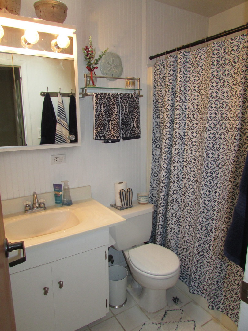 21W255 Canary Road Lombard, IL 60148 - Photo 20 of 32 a bathroom with a toilet a sink and mirror