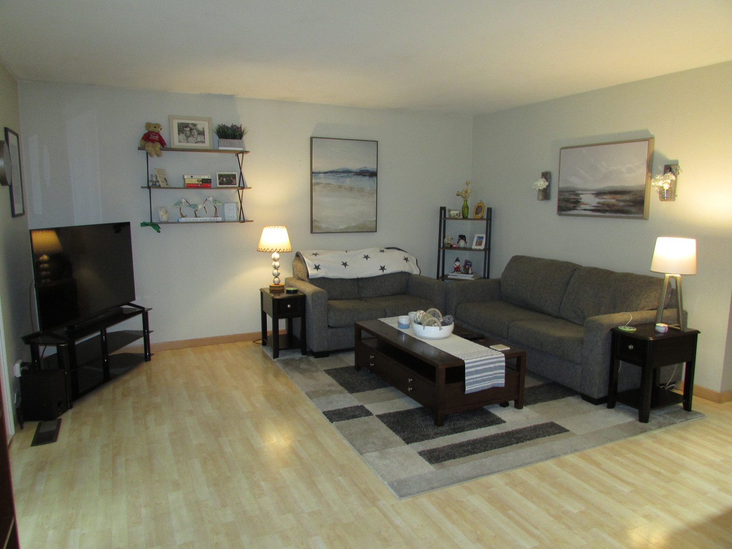 21W255 Canary Road Lombard, IL 60148 - Photo 5 of 32 a living room with furniture and a flat screen tv