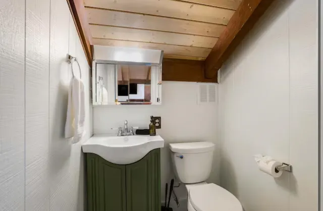 a view of a door of the house