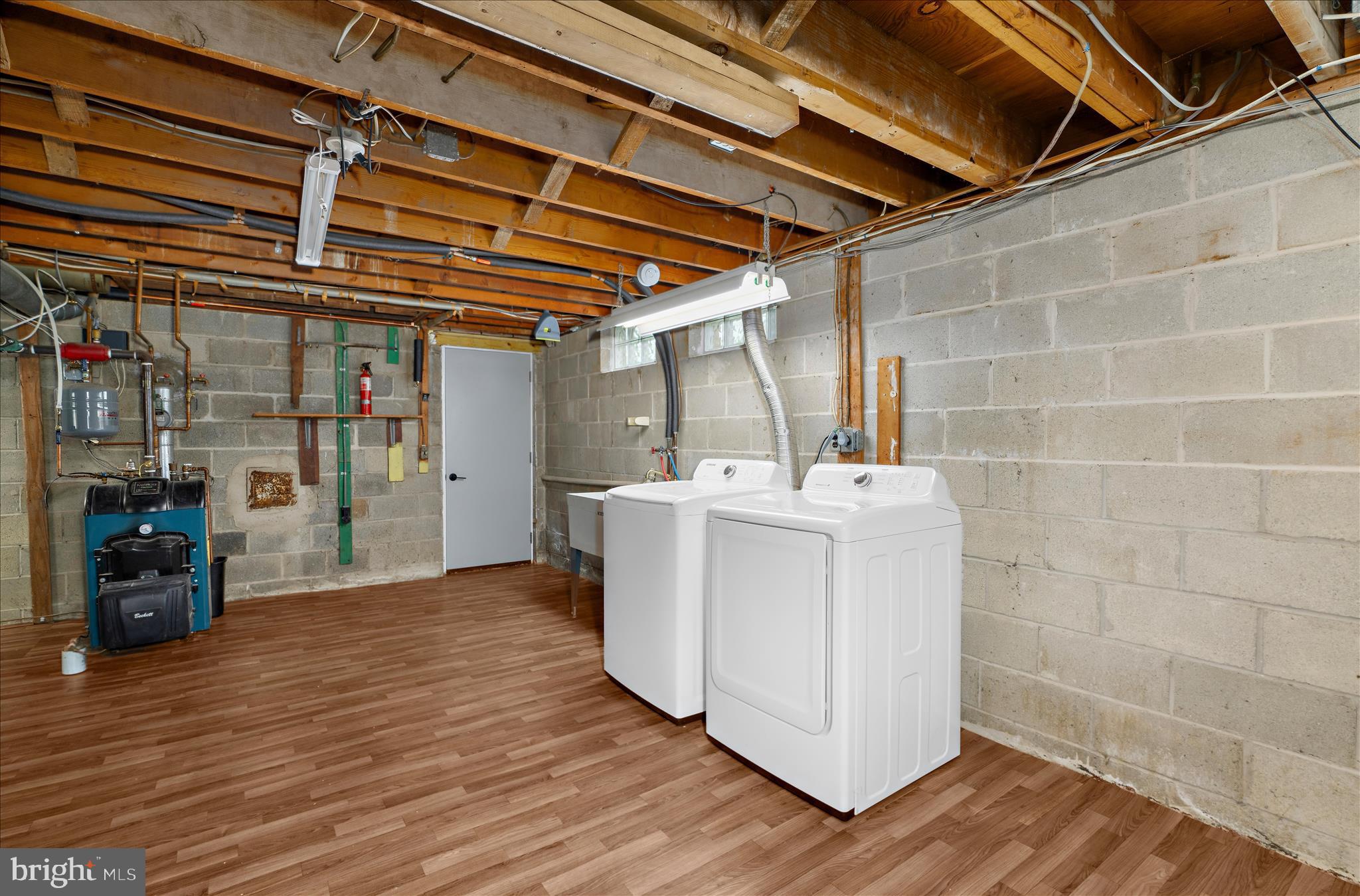 2836 Ridge Road Windsor Mill, MD 21244 - Photo 37 of 47 Unfinished basement with full bath rough in