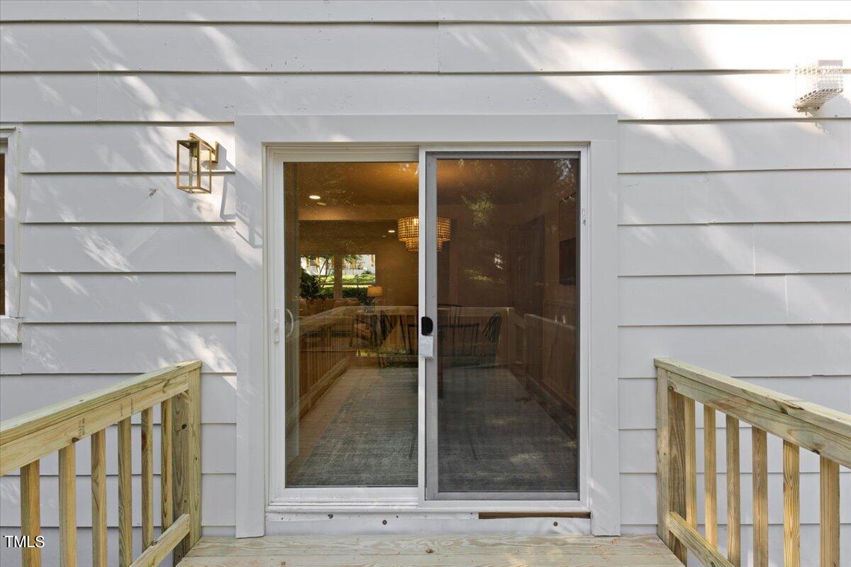217 Brandon Court Raleigh, NC 27609 - Photo 28 of 30 a view of wooden door