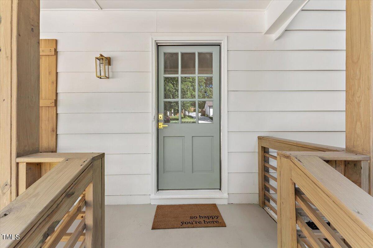 217 Brandon Court Raleigh, NC 27609 - Photo 5 of 30 a view of front door