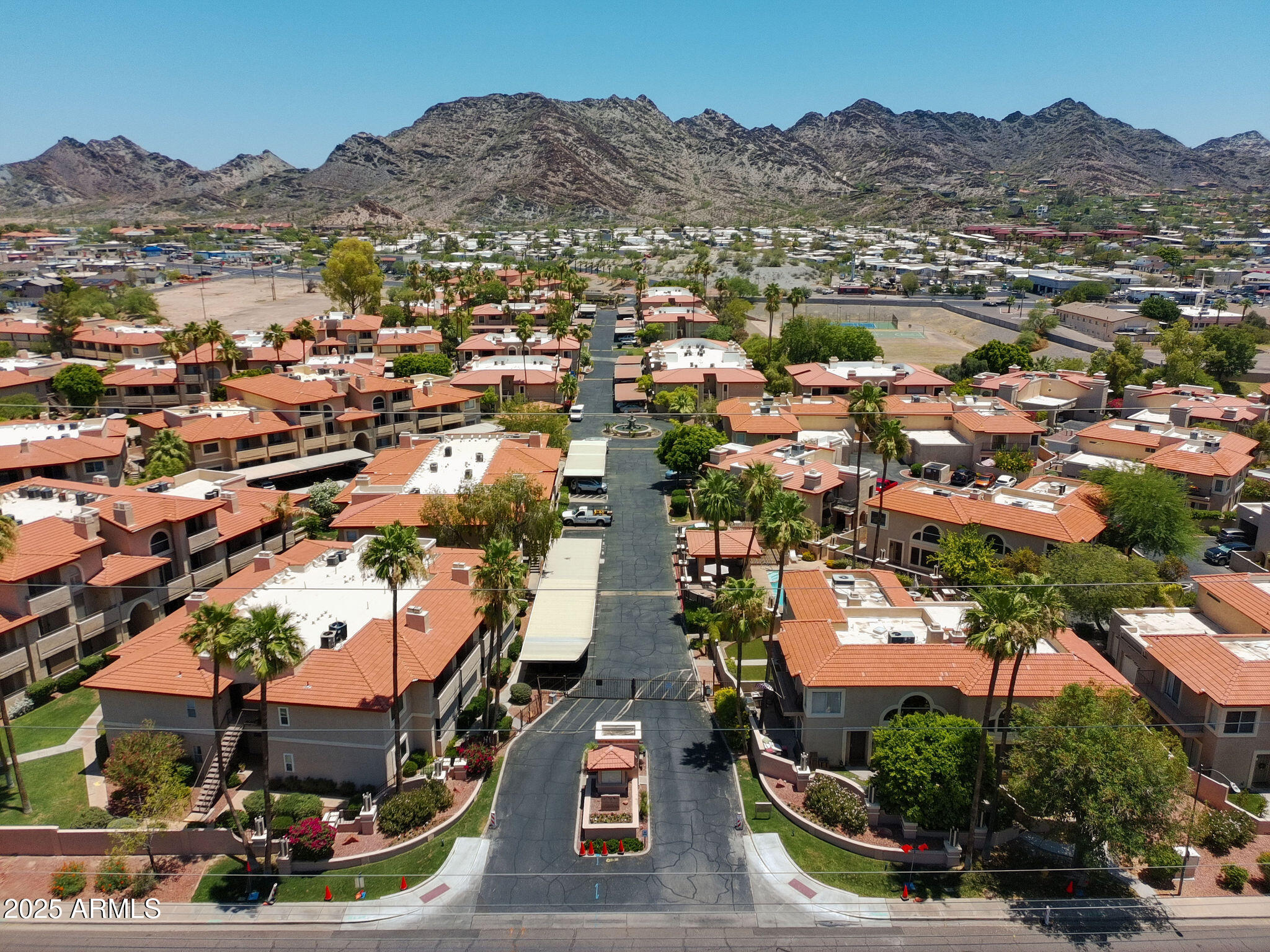 10410 North Cave Creek Road, Unit 2035 Phoenix, AZ 85020 - Photo 20 of 20 an aerial view of residential houses with outdoor space
