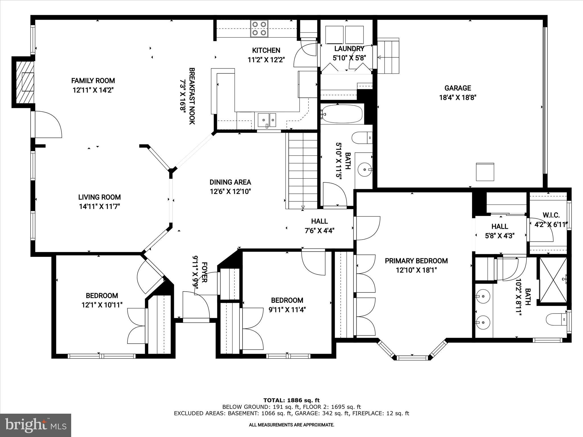 8347 Gaither Street Manassas, VA 20110 - Photo 55 of 56 Main Level - Floor Plan