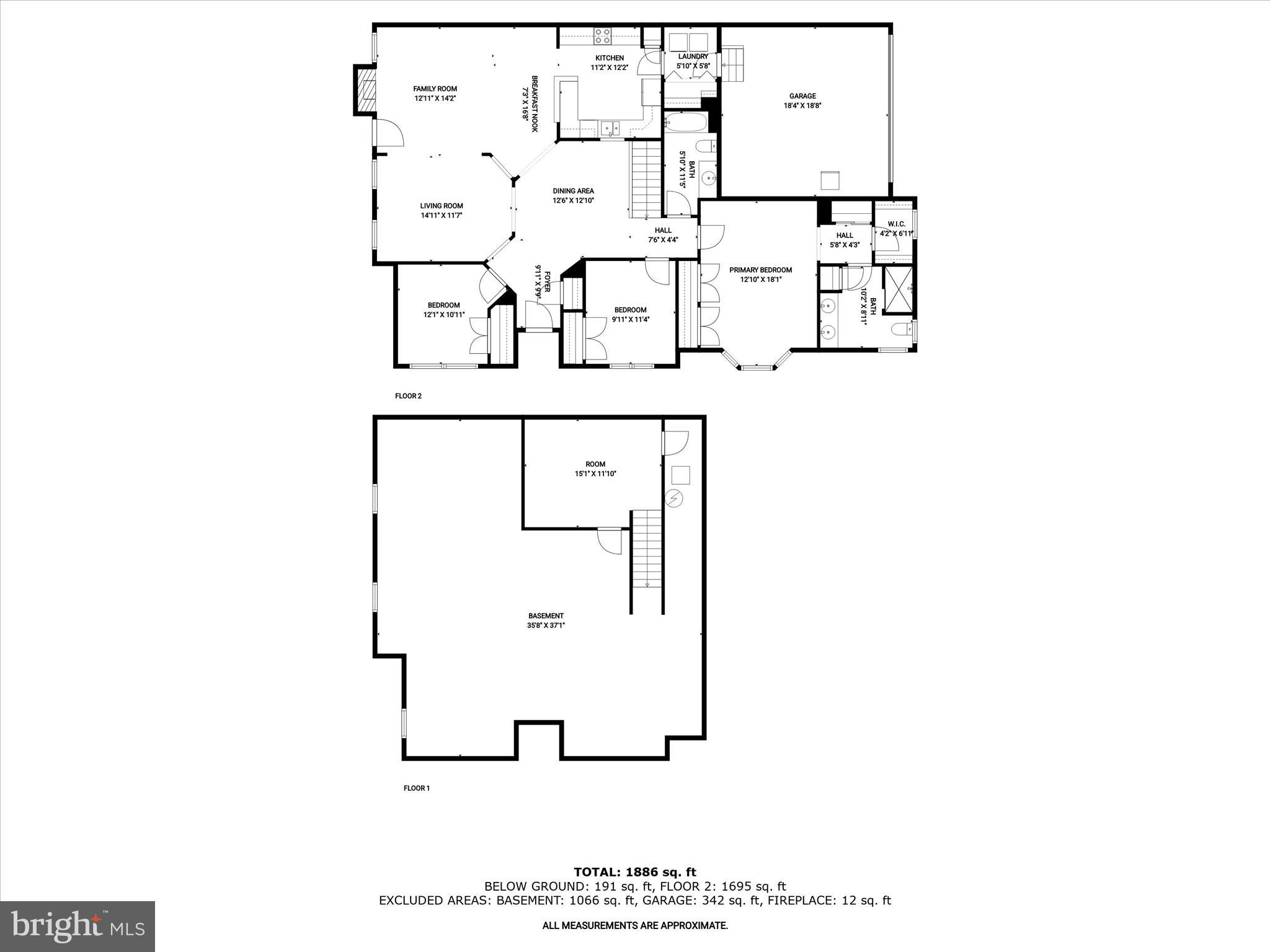 8347 Gaither Street Manassas, VA 20110 - Photo 56 of 56 All Levels - Floor Plan