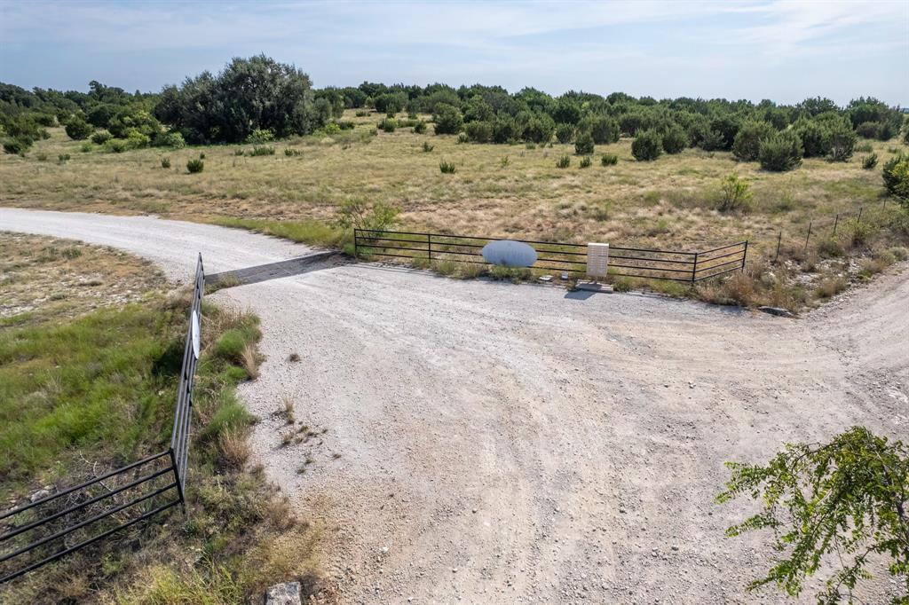 0 Bluff View Trail Gustine, TX 76455 - Photo 12 of 13 Entrance Gate - lot will be up ahead on your right