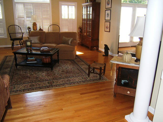 133 Piper Glenn Blue Ridge, VA 24064 - Photo 14 of 73 a living room with furniture and a wooden floor