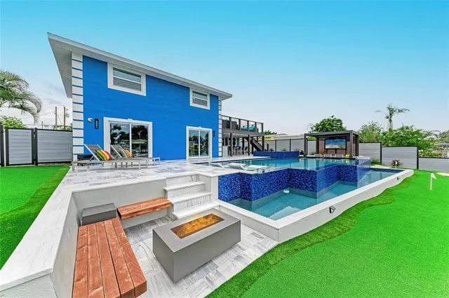 a view of a couches in a patio