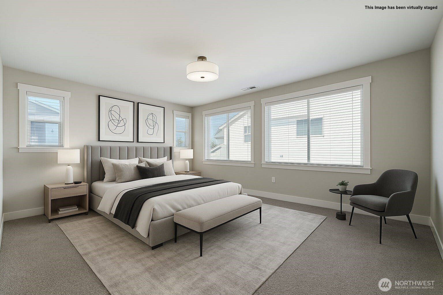 16529 White Mountain Road Southeast Monroe, WA 98272 - Photo 20 of 34 a bedroom with a bed and a window