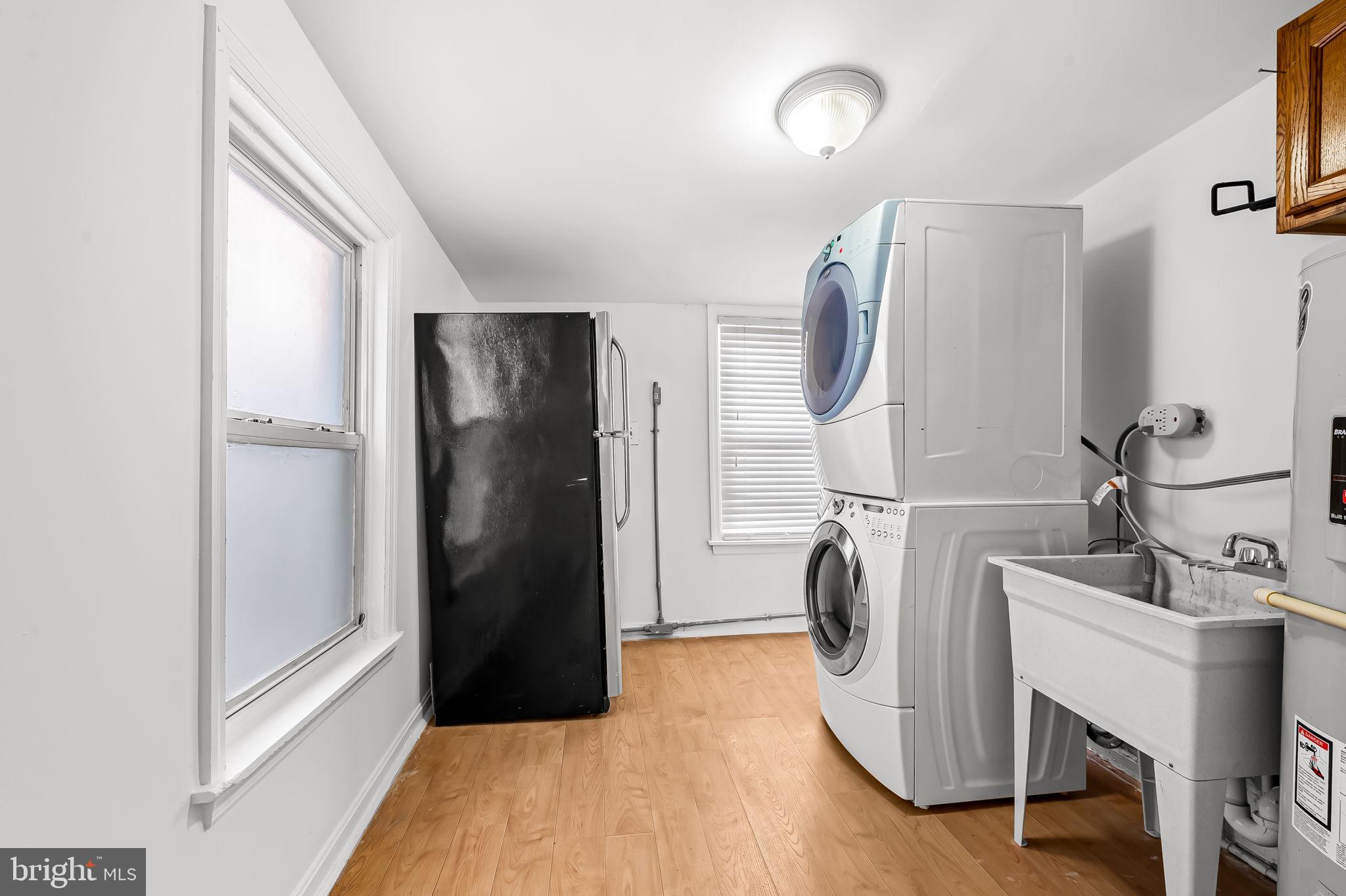 2234 Fleet Street Baltimore, MD 21231 - Photo 9 of 26 Extra Fridge and Laundry Room