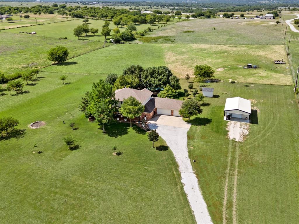 2141 Old Denton Road Decatur, TX 76234 - Photo 8 of 40 Aerial view of home and property