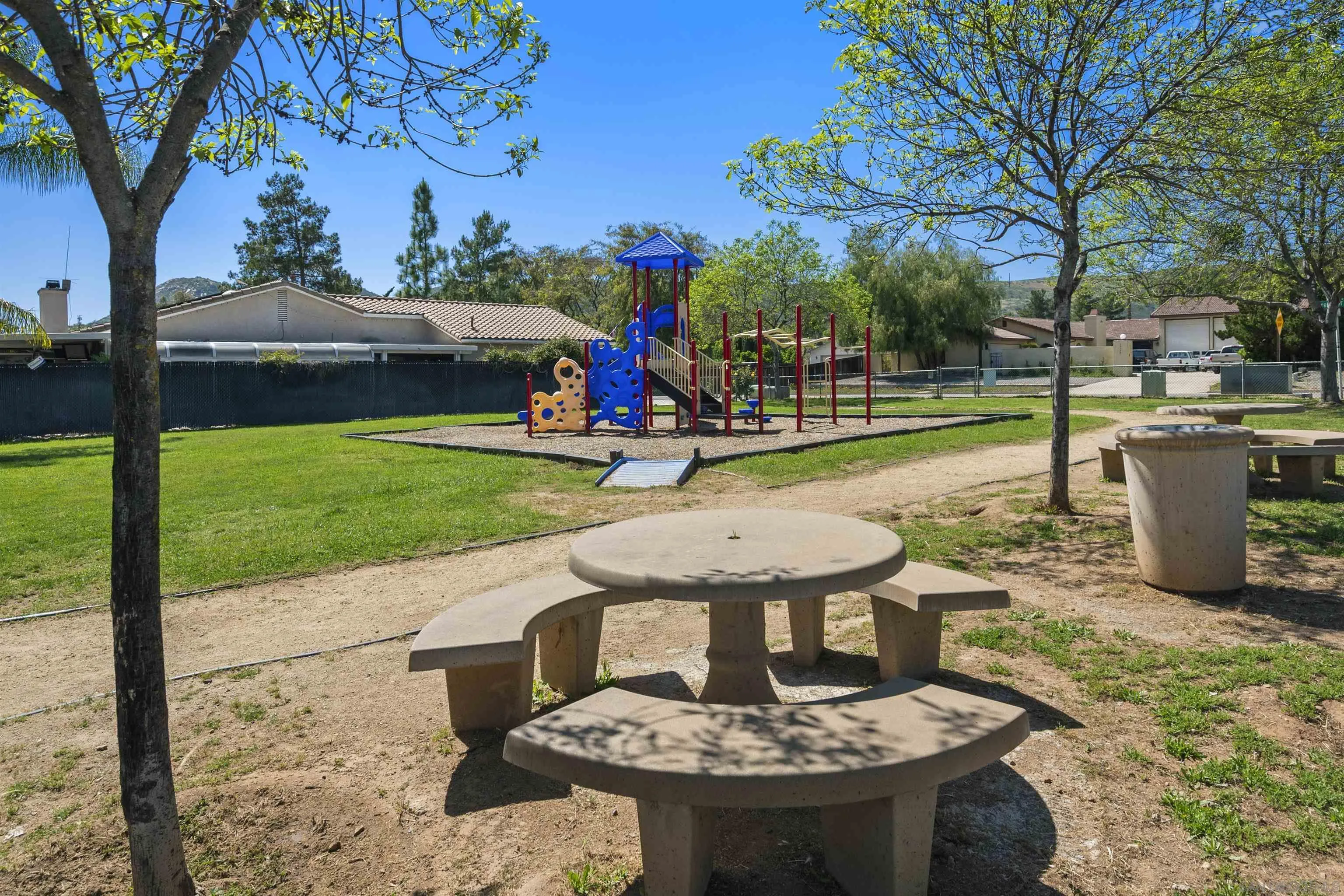 24849 Pappas Road Ramona, CA 92065 - Photo 44 of 50 a view of a garden with a fountain
