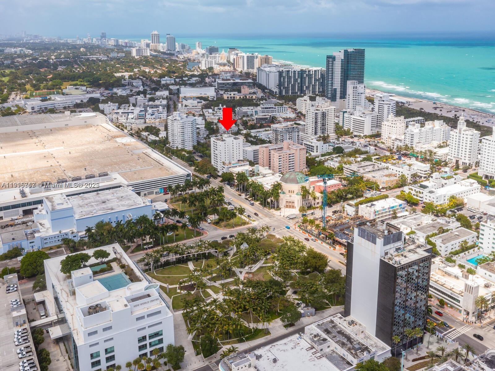 1775 Washington Avenue, Unit 4G Miami Beach, FL 33139 - Photo 33 of 44 a city view with tall buildings